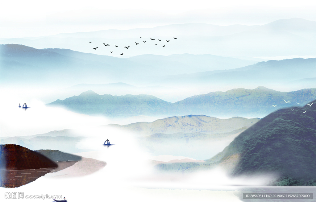 山水画 意境山水