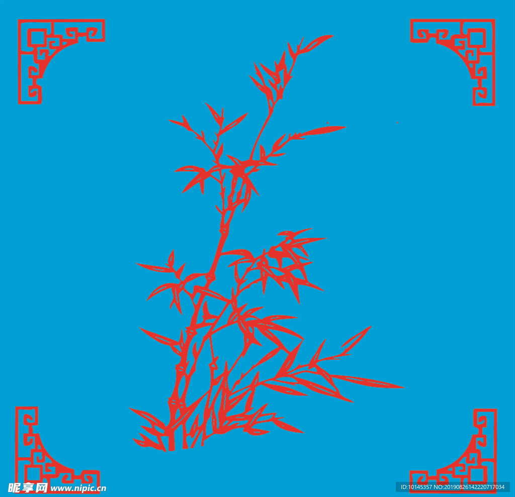 竹子剪纸