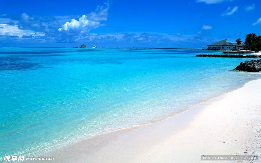 唯美大海壁纸  桌面壁纸 摄影