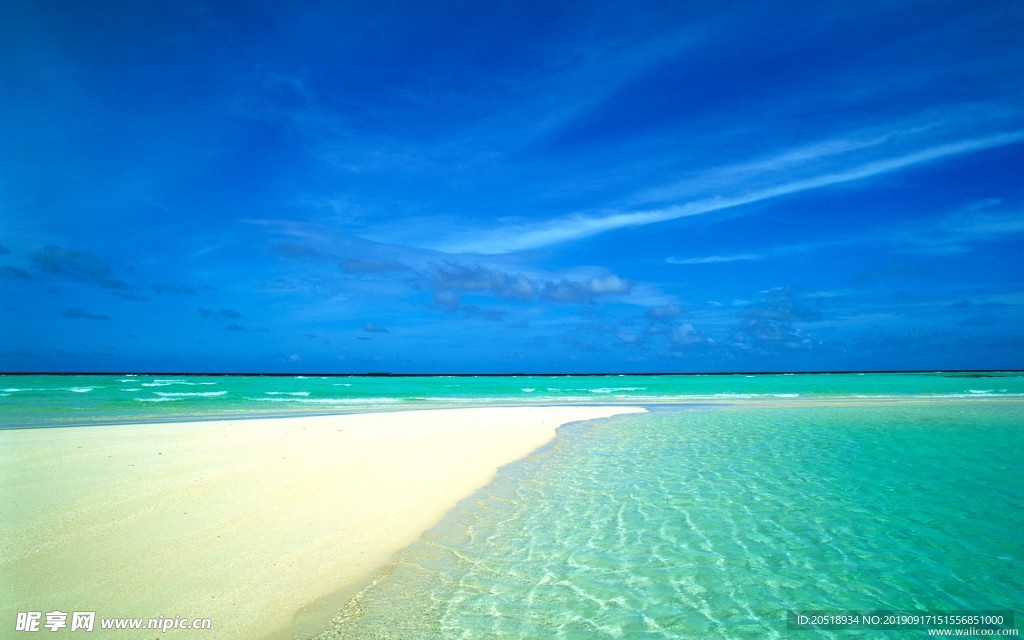 唯美大海壁纸  桌面壁纸 摄影