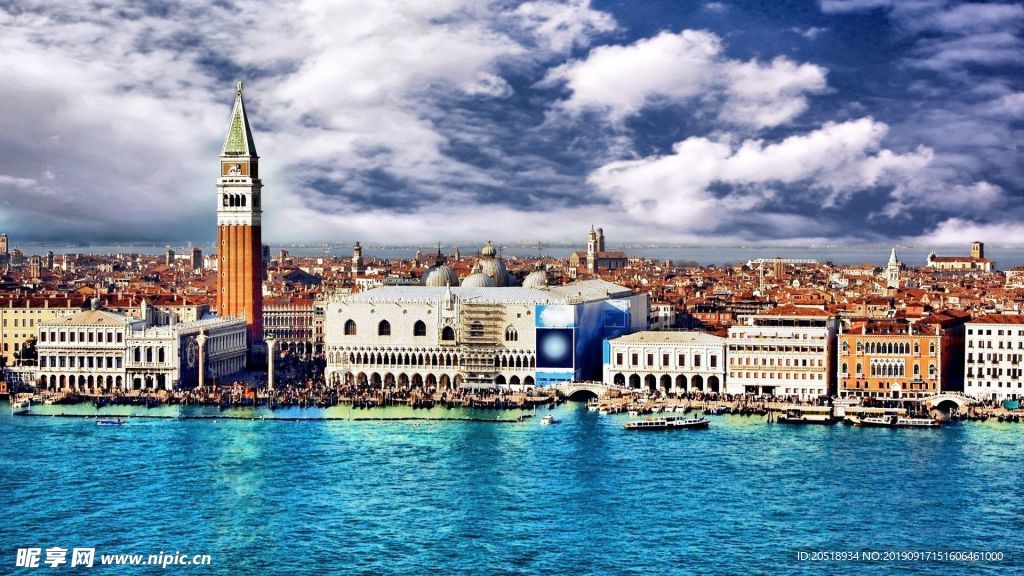 威尼斯 风光 壁纸 图片  水