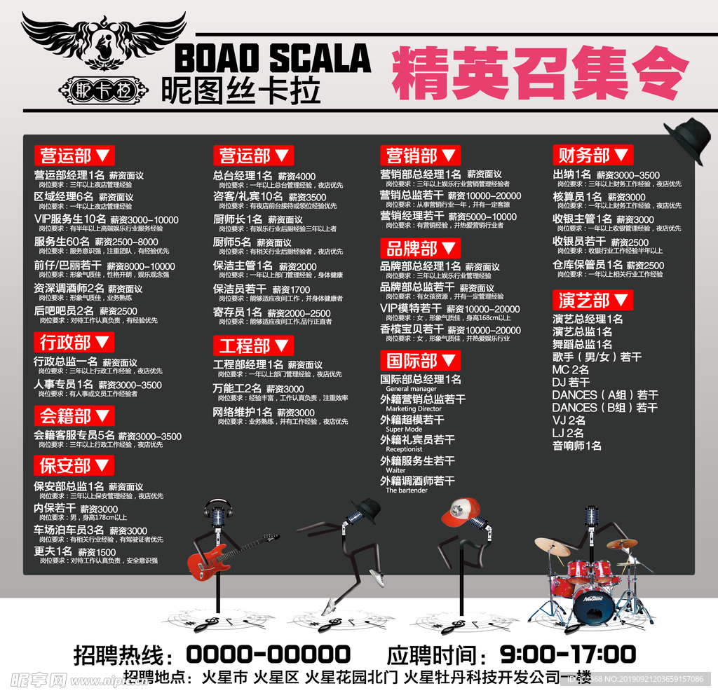 夜场招聘