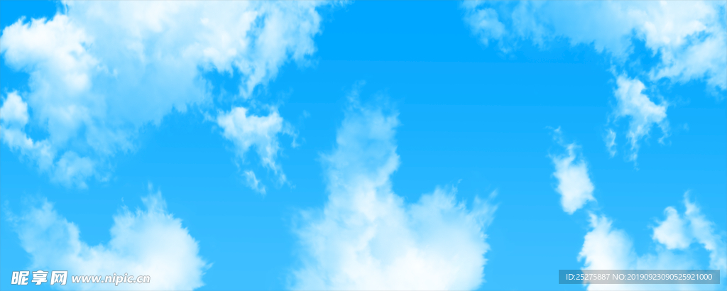 蓝天白云大图