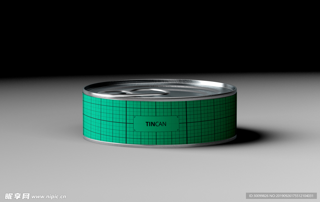 罐头样机 正视图