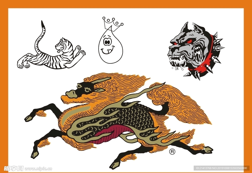 手绘卡通素材