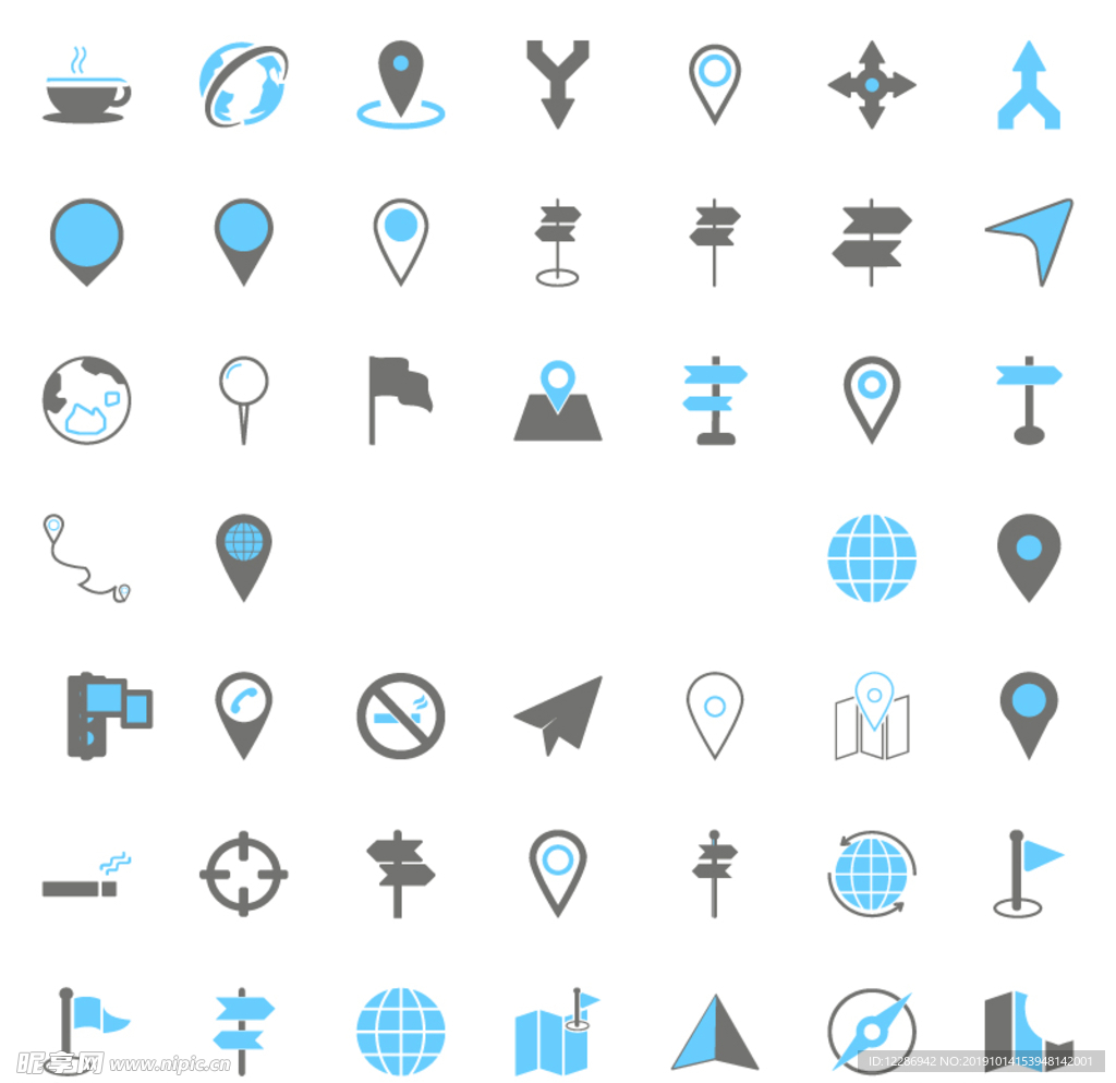 位置UI图标合集