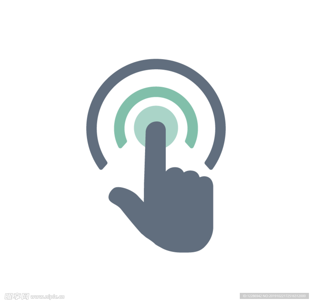 触摸手势UI图标