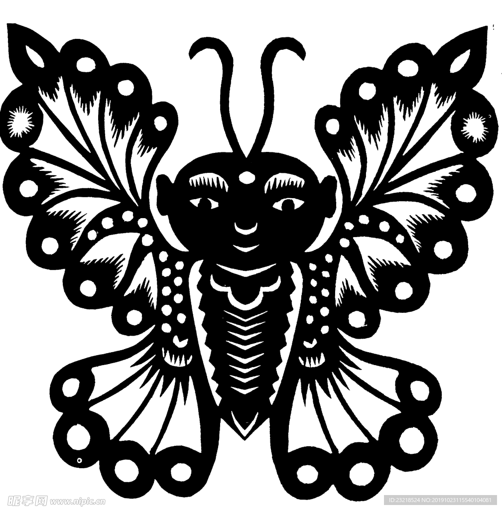 剪影 窗花