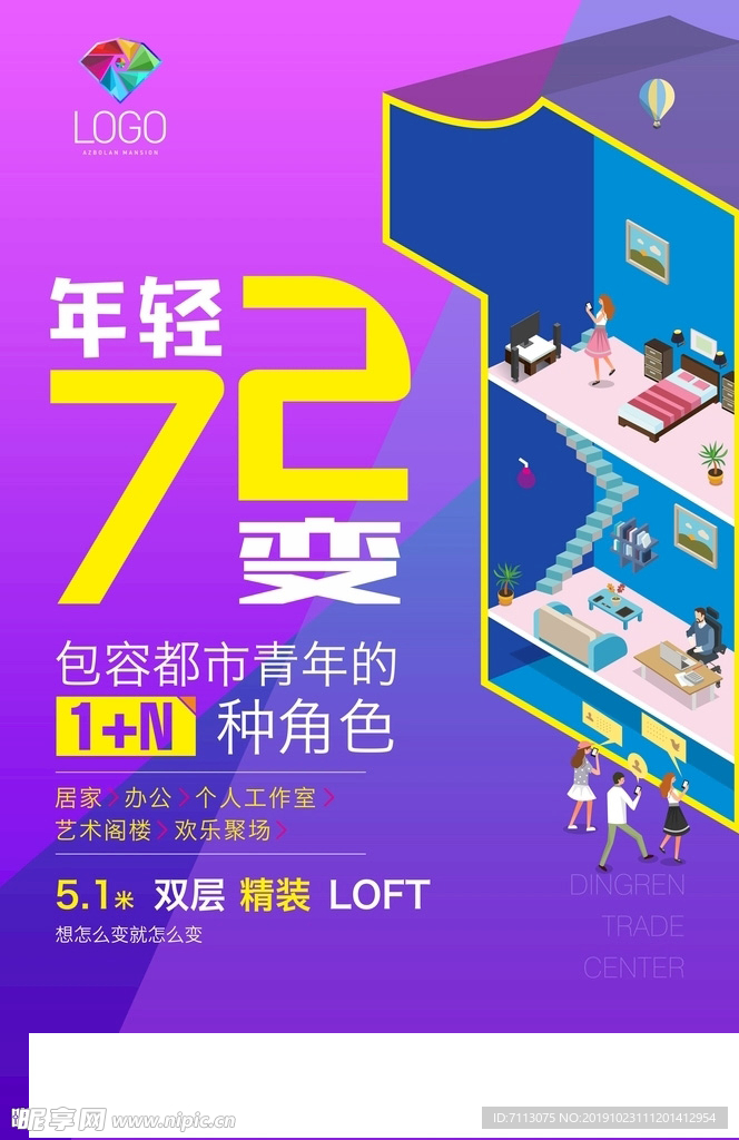 loft公寓 地产 房地产 房