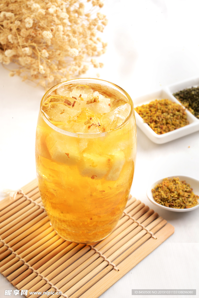 桂花雪梨水果茶