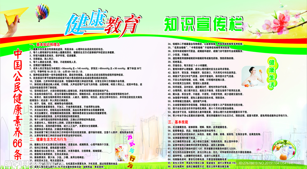 健康素养66条