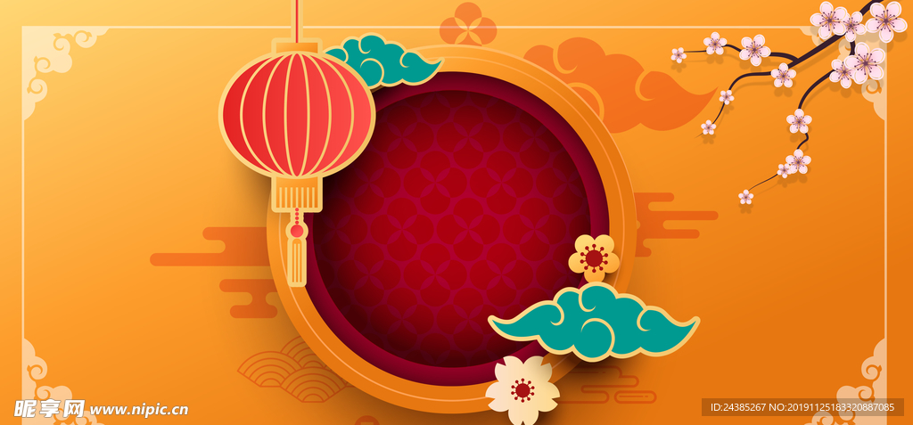 灯笼背景