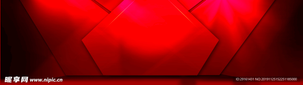 红色背景