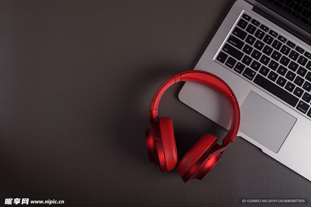 纯色办公桌面环境照片