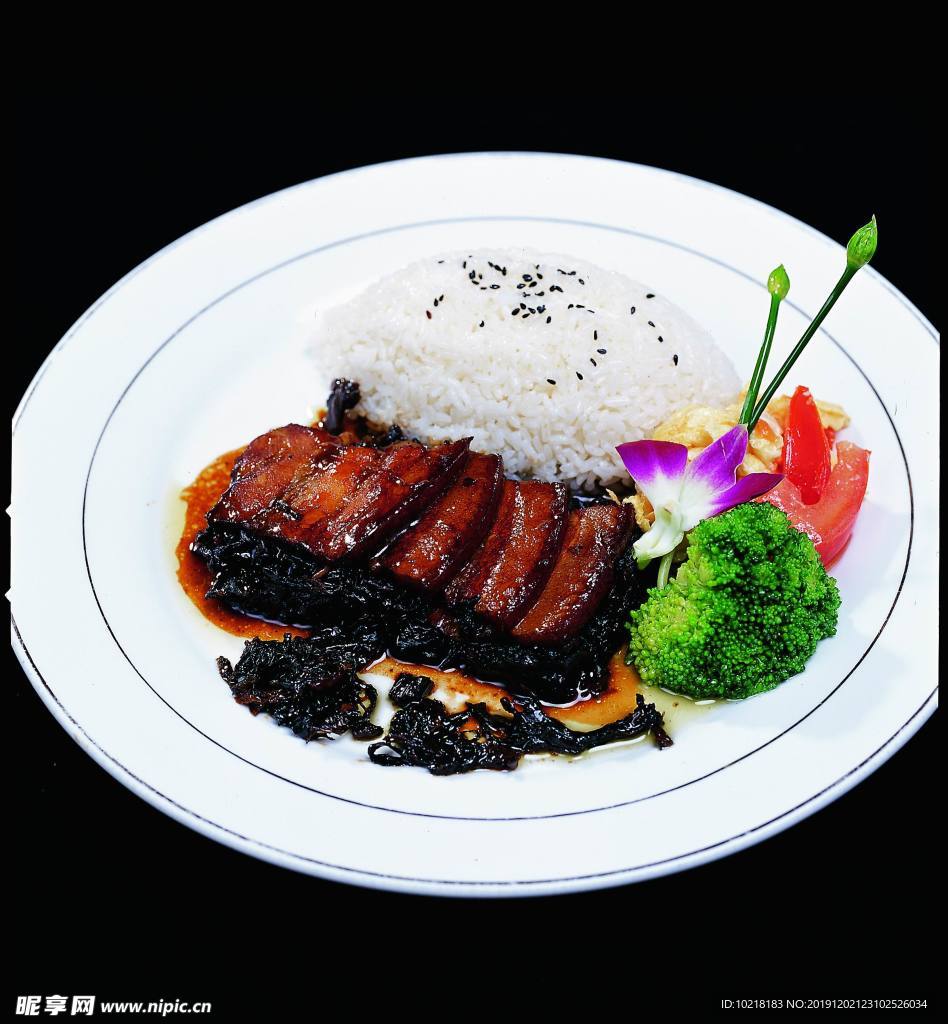 2号梅干菜扣肉饭