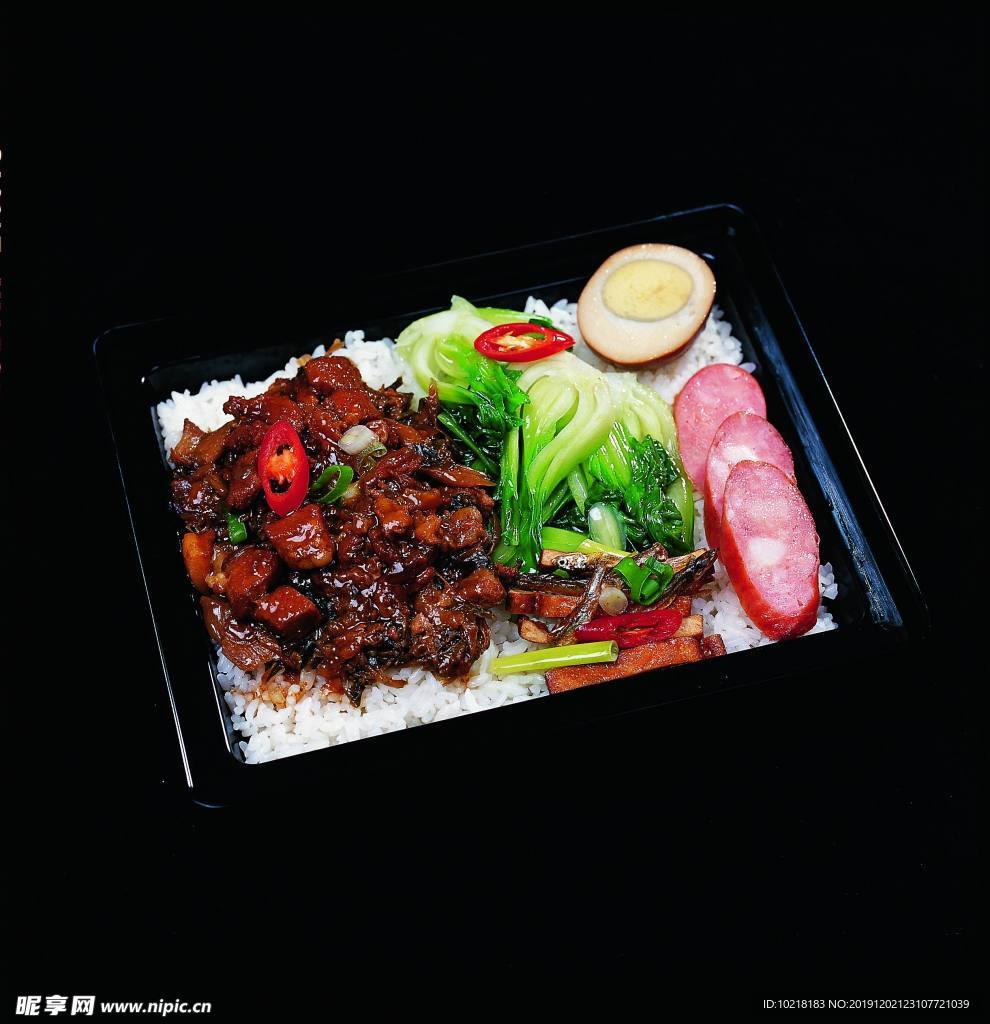 梅菜肉丁饭