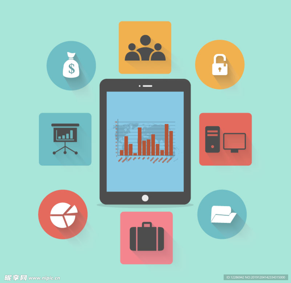 平板电脑UI图标设计