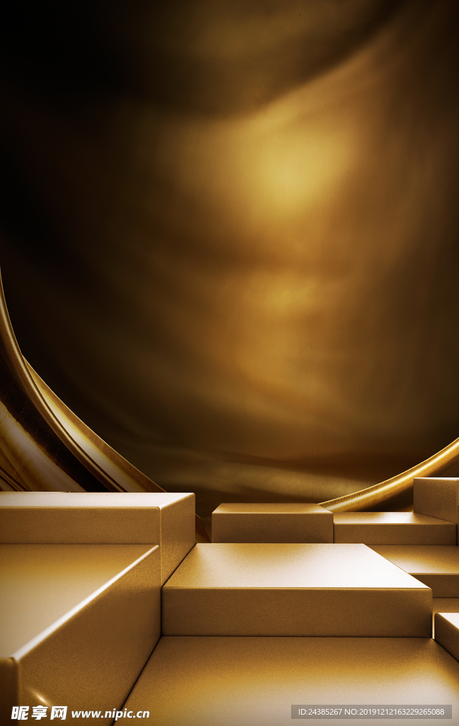 金色背景