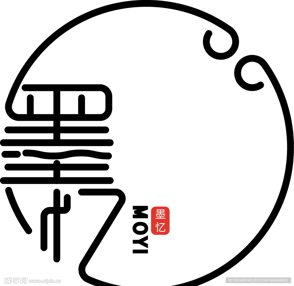 中国风logo