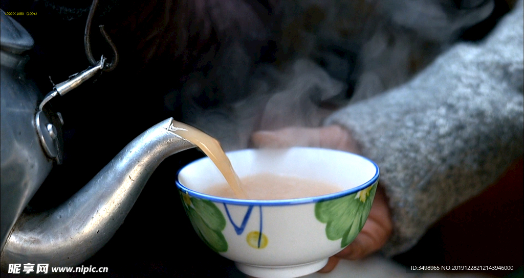喝奶茶吃奶豆腐