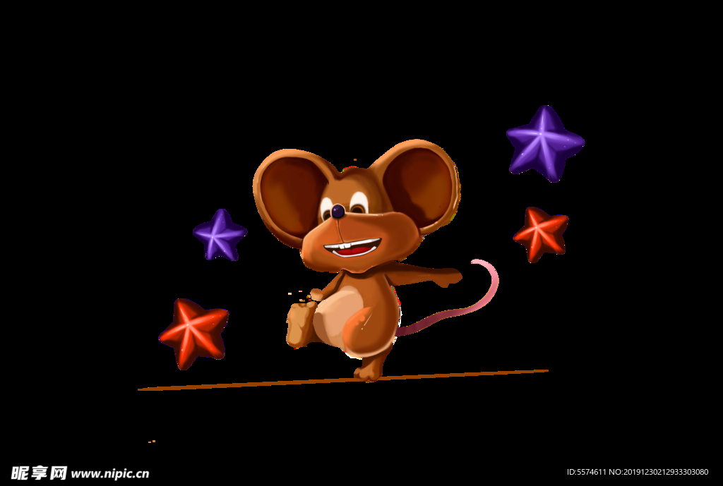 鼠年卡通形象