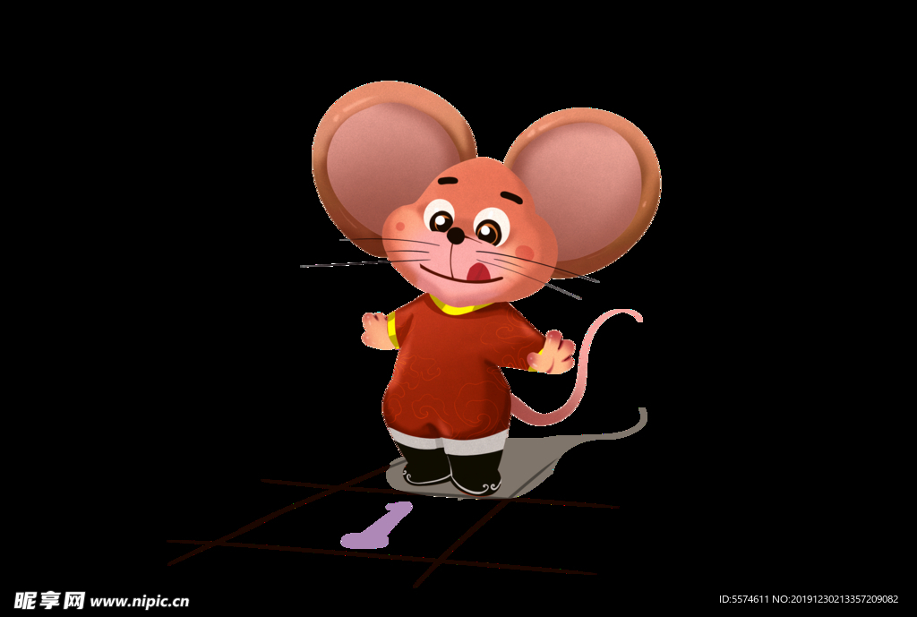 鼠年卡通形象