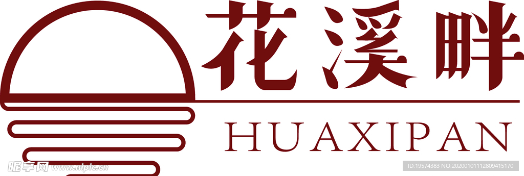 写意地产中国风家具抽象logo
