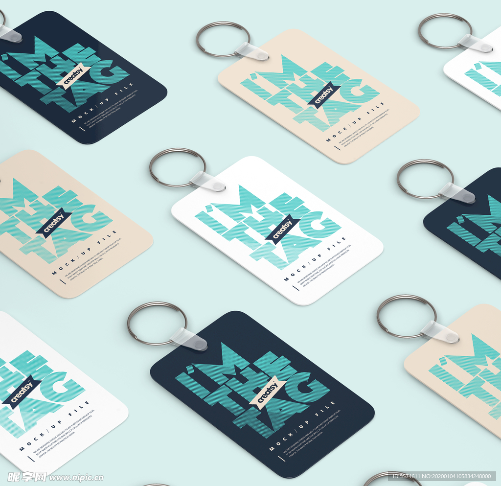 钥匙扣效果图样机