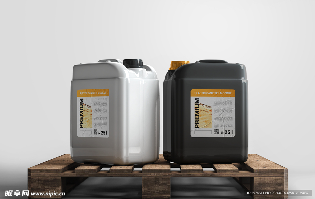 油桶样机效果图