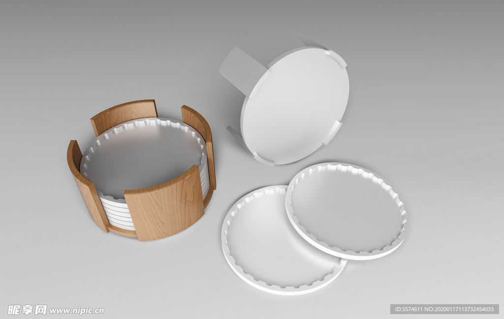 酒杯 酒杯垫样机