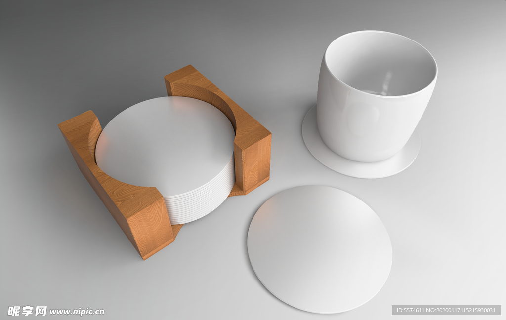 酒杯 酒杯垫样机