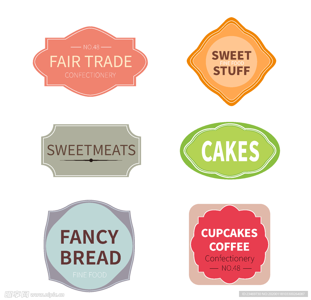 促销标签 爆款热卖 特惠清仓