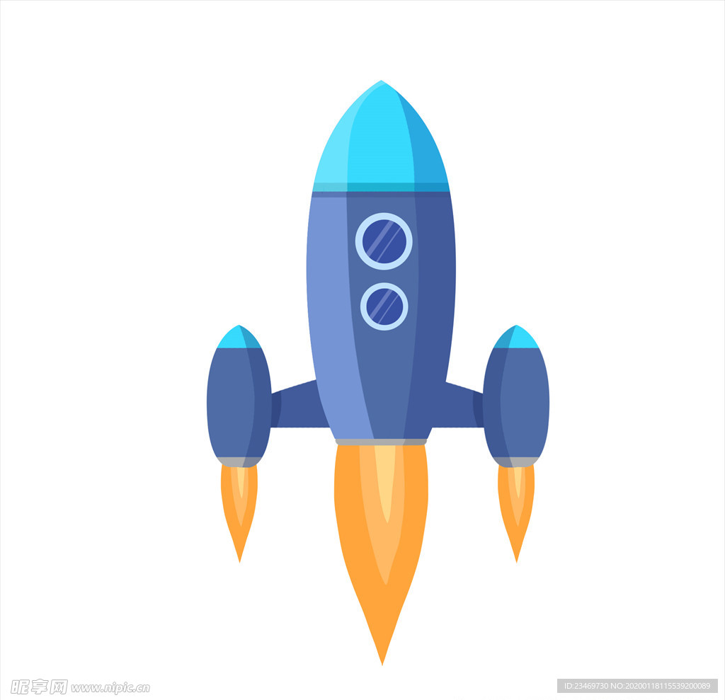 手绘火箭素材 火箭 火箭素材
