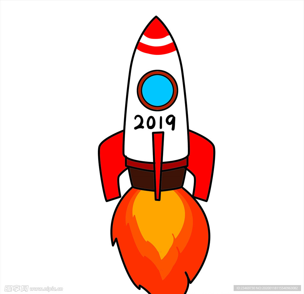手绘火箭素材 火箭 火箭素材