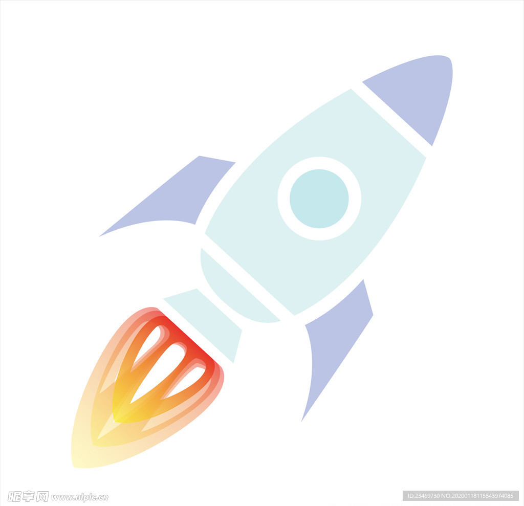 手绘火箭素材 火箭 火箭素材