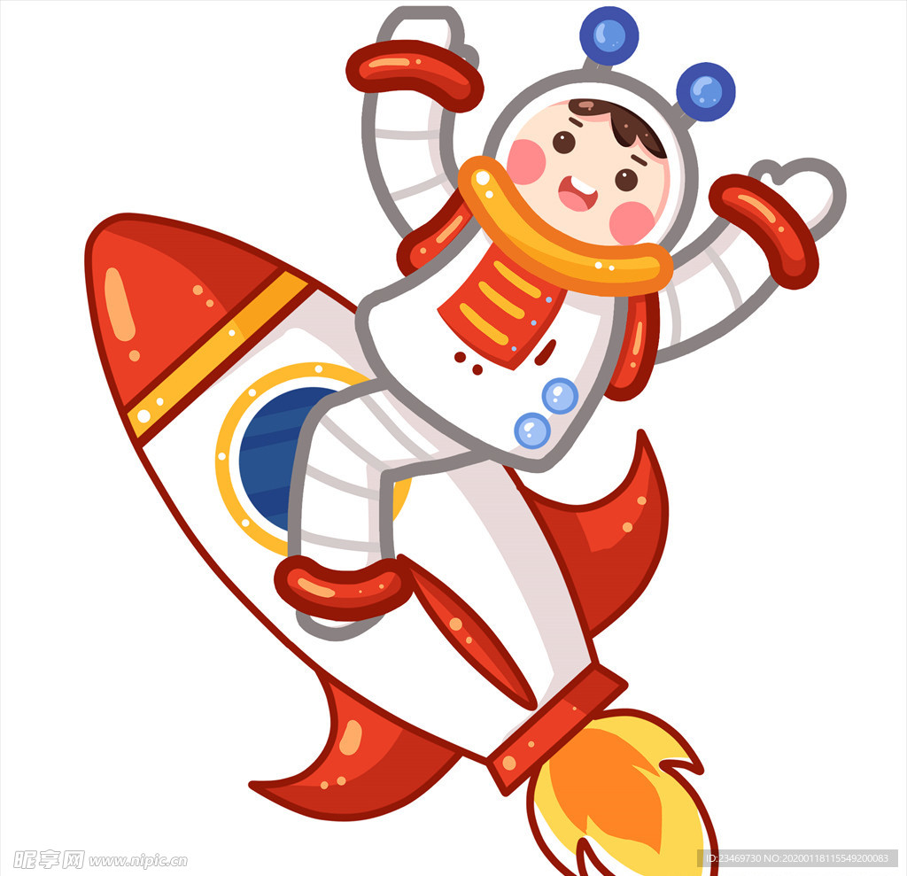 手绘火箭素材 火箭 火箭素材