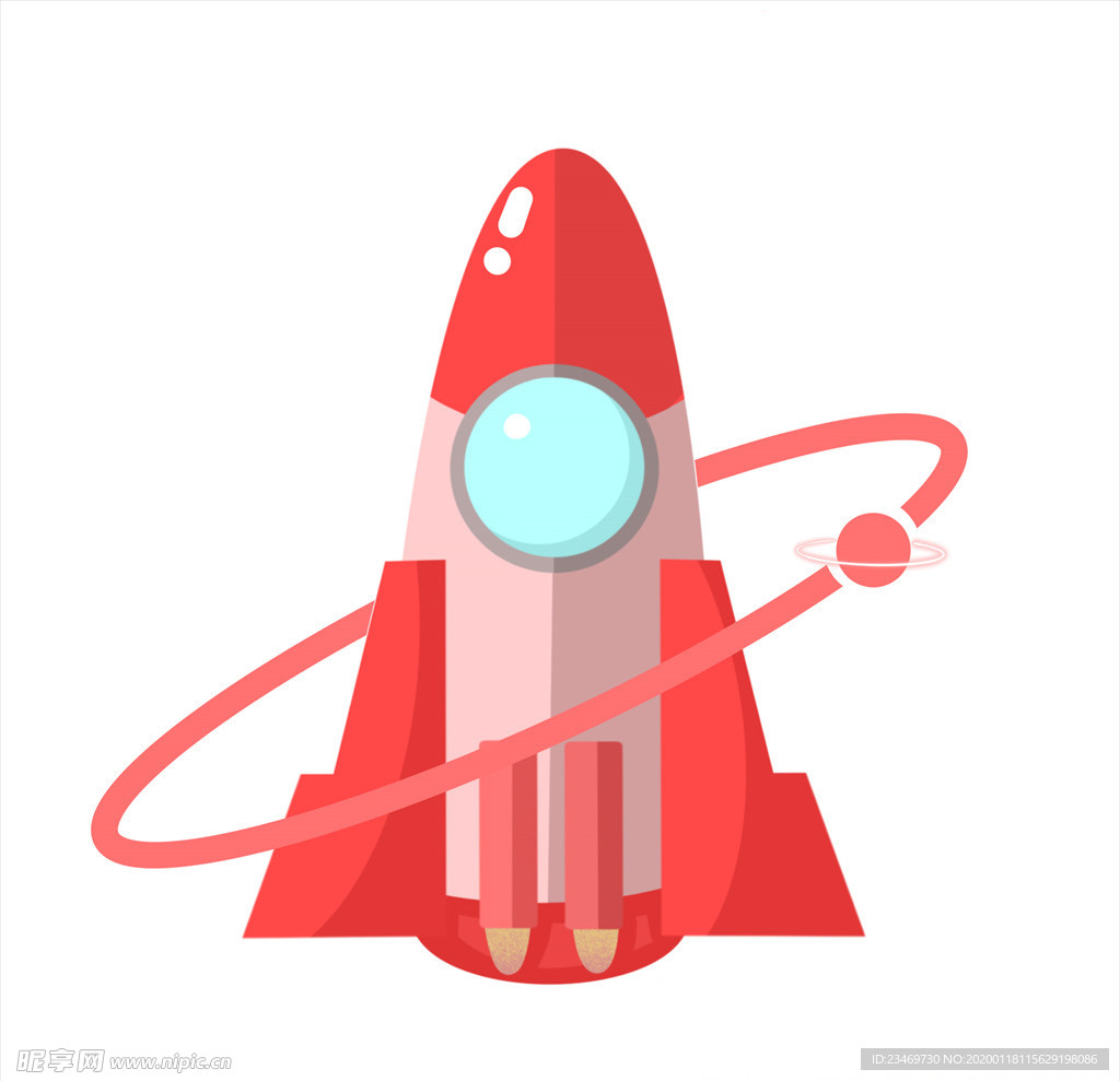 手绘火箭素材 火箭 火箭素材
