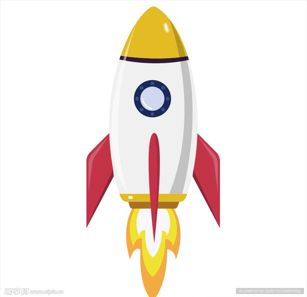 手绘火箭素材 火箭 火箭素材
