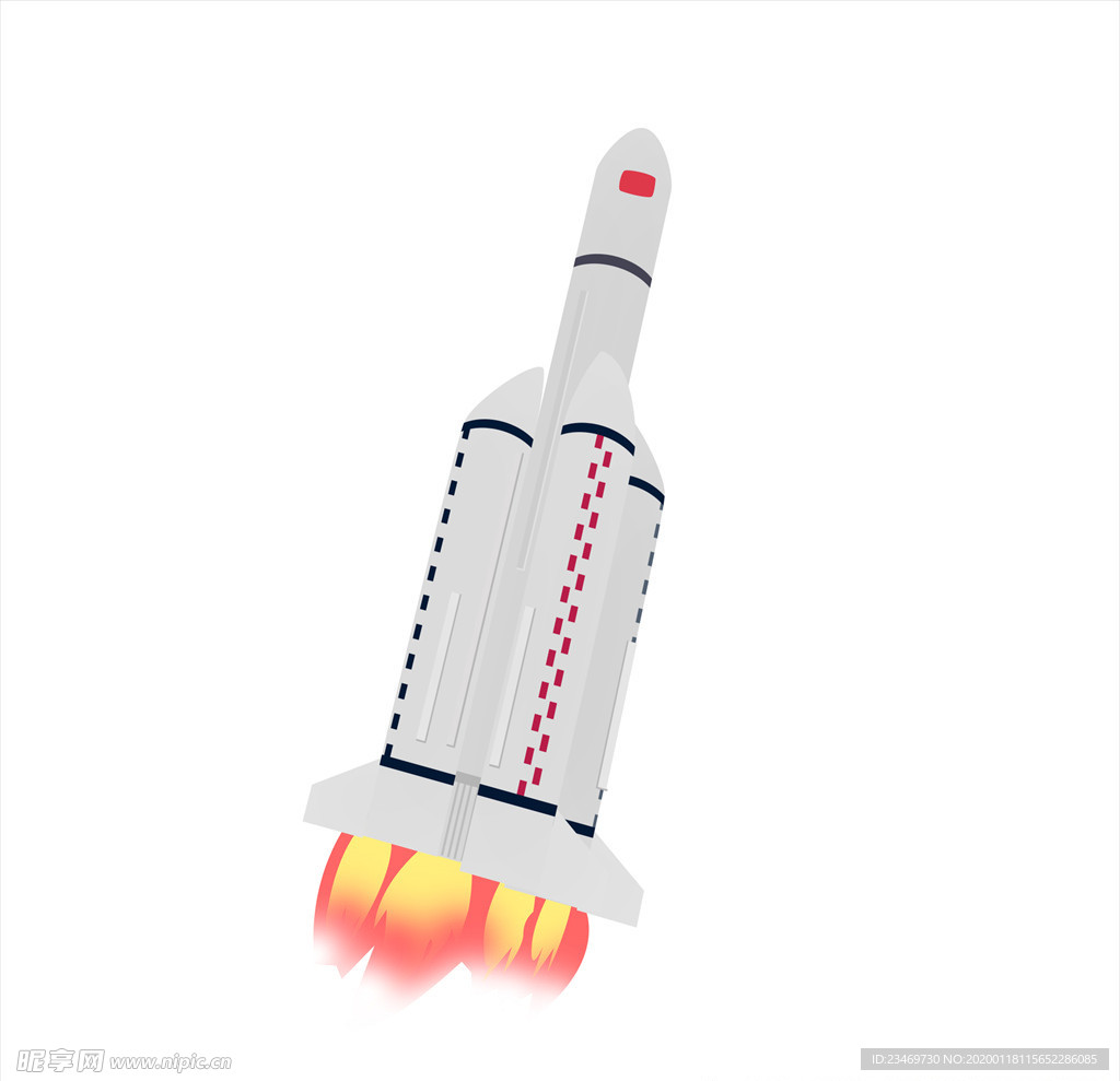 手绘火箭素材 火箭 火箭素材