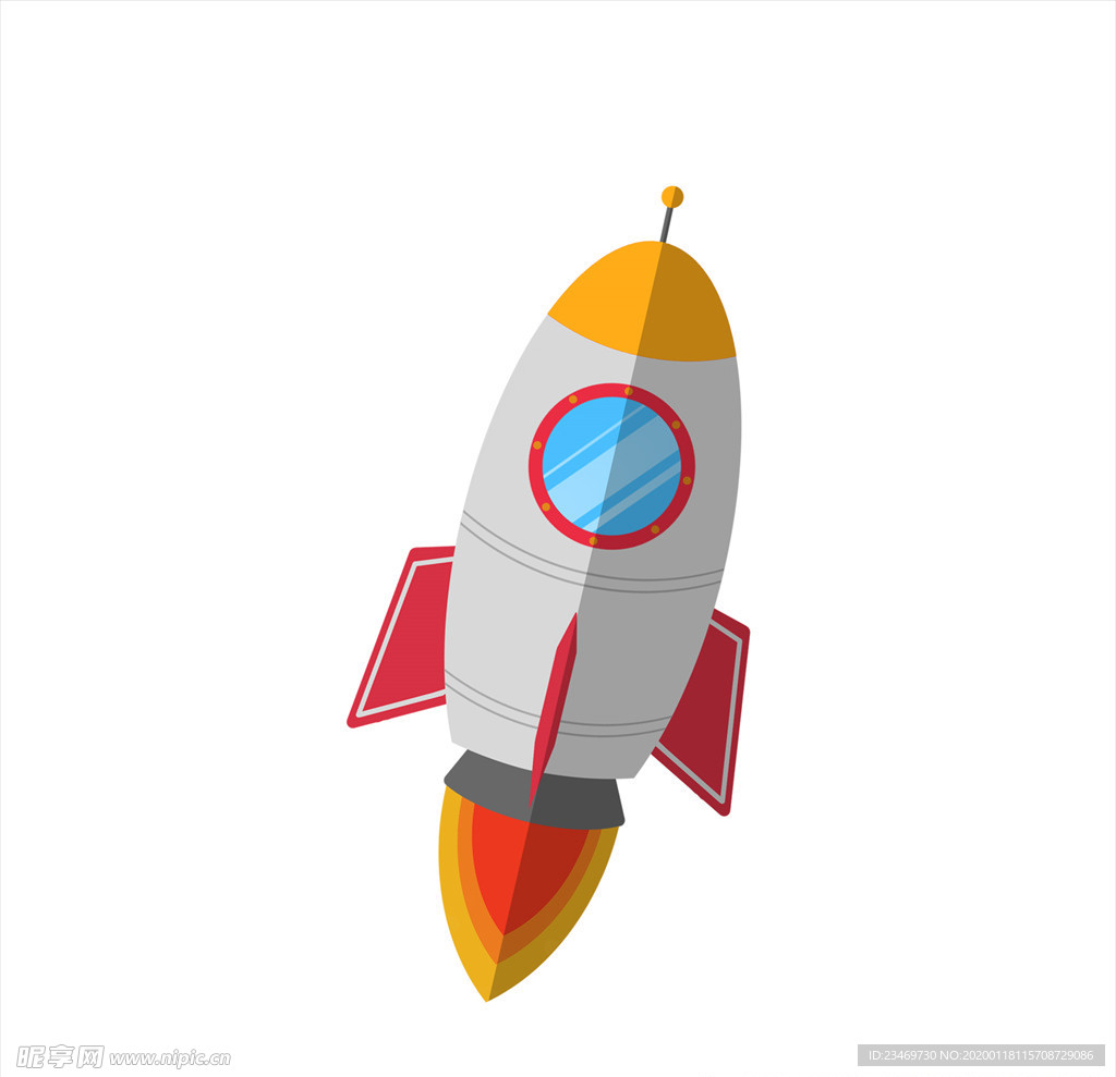 手绘火箭素材 火箭 火箭素材