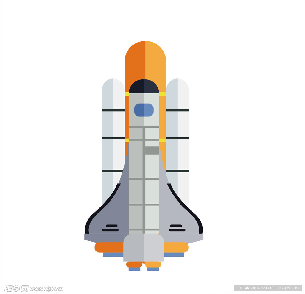 手绘火箭素材 火箭 火箭素材