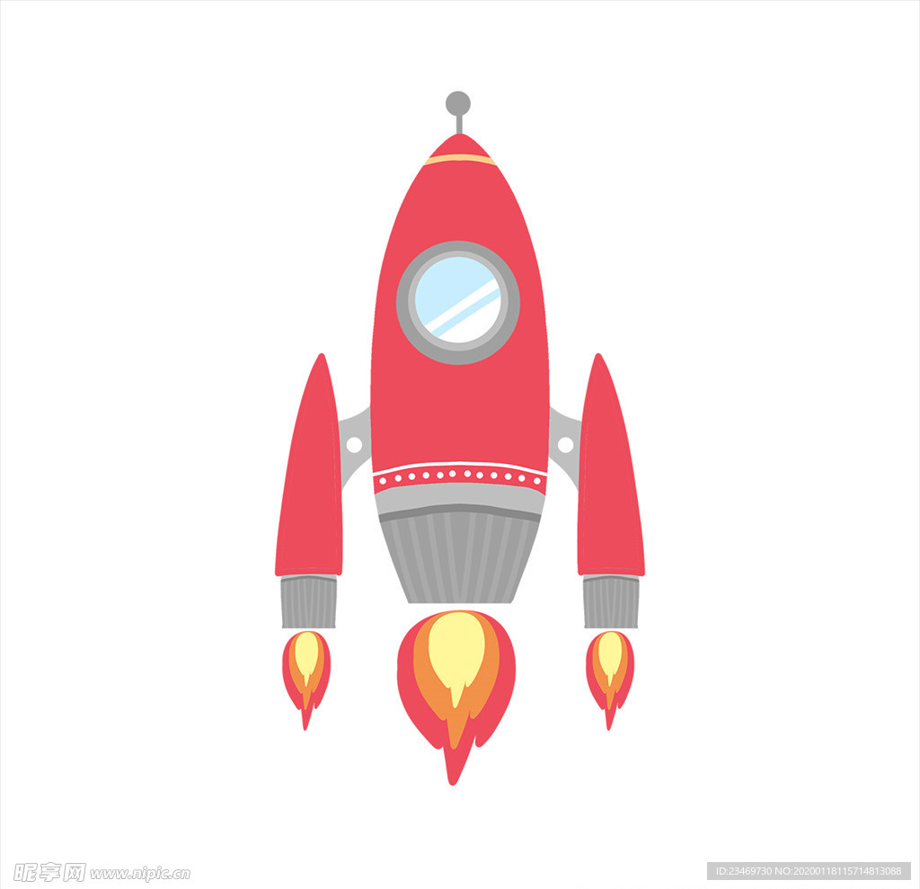 手绘火箭素材 火箭 火箭素材