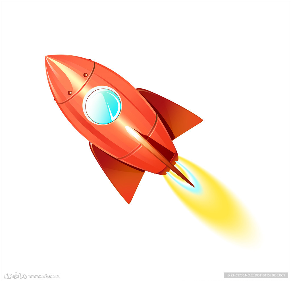 手绘火箭素材 火箭 火箭素材