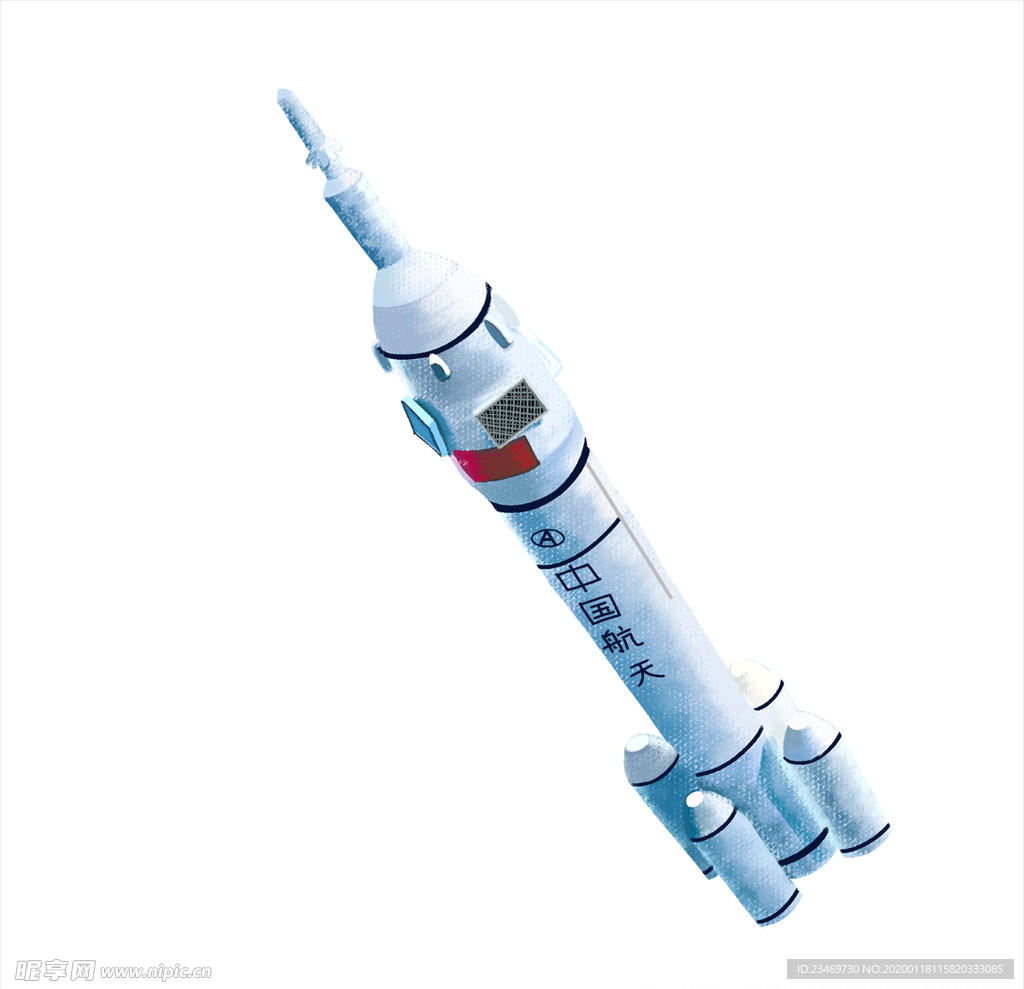 手绘火箭素材 火箭 火箭素材