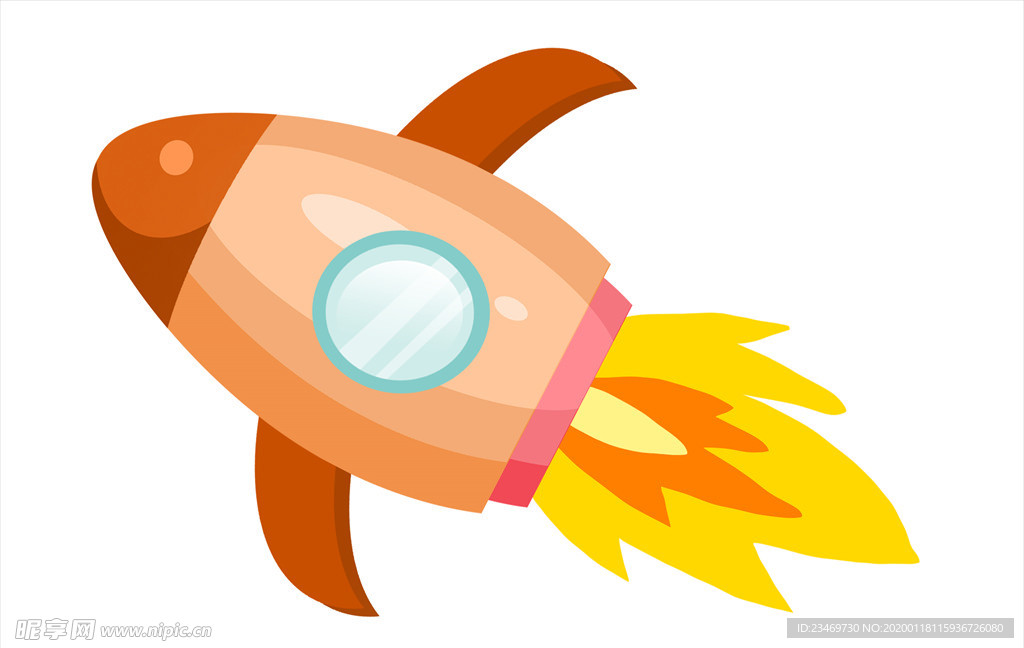 手绘火箭素材 火箭 火箭素材