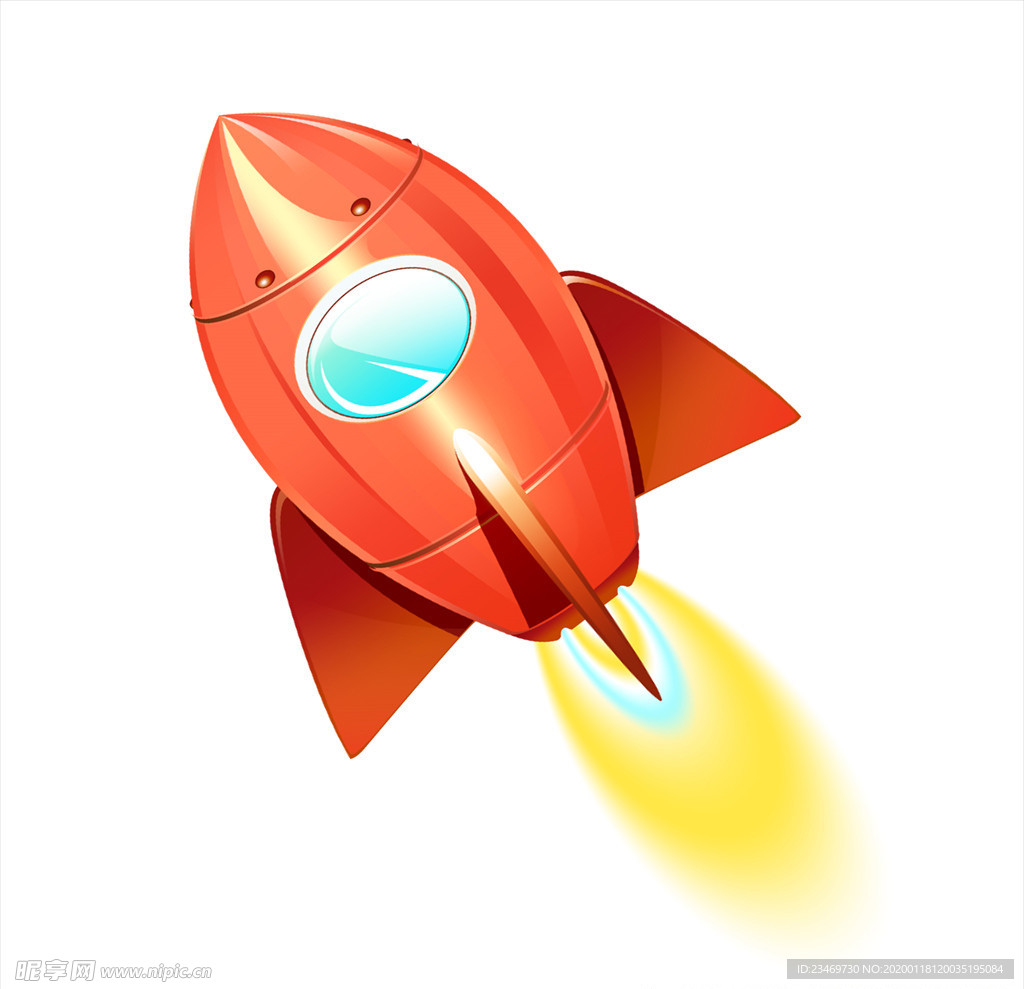 手绘火箭素材 火箭 火箭素材