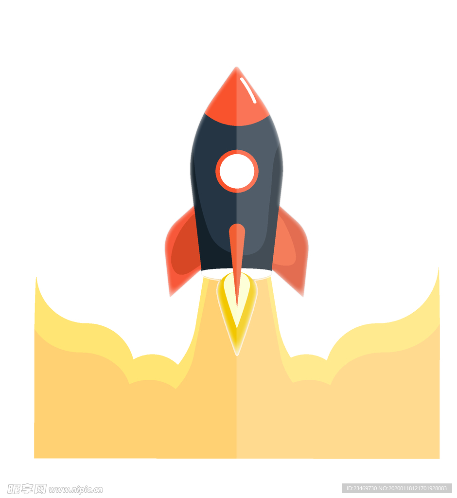 手绘火箭素材 火箭 火箭素材