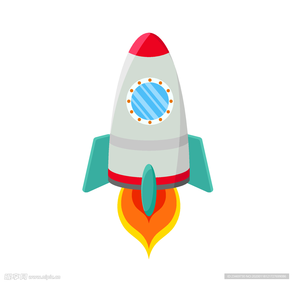手绘火箭素材 火箭 火箭素材