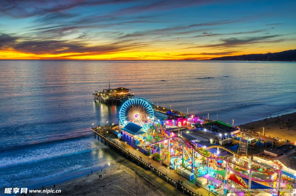 加州圣塔莫尼卡码头