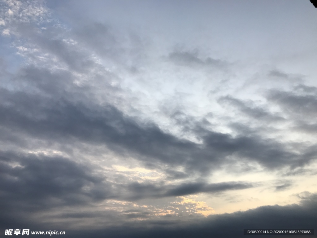 变化的天空